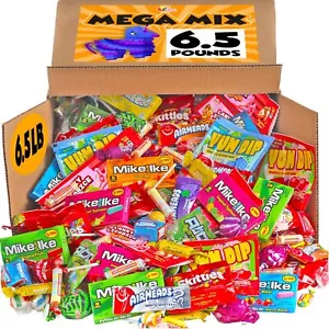 Candy Variety Pack Bulk - 6.5 Pounds - Individually Wrapped Assortment - Picture 1 of 5