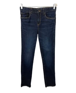 Lucky Brand Jeans Boys Size 20 Authentic Skinny Dark Wash Stretch Denim - Picture 1 of 11