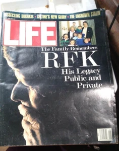 Life Magazine June 1988- Remembering RFK - Excellent Condition B66 - Picture 1 of 1