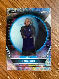 2024 Topps Chrome Star Wars Hyperspace Ugnaught 56 Nebulae Refractor - Picture 1 of 1