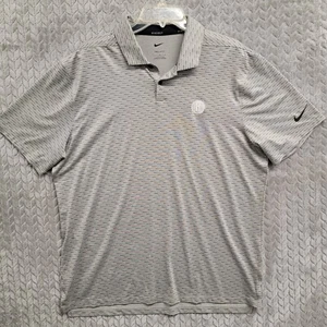 Nike Herren Dri-Fit Vapor Golf Poloshirt CU9800 Größe Large Brooklyn Nets grau - Bild 1 von 10