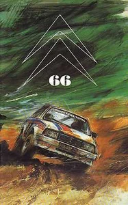 LE DOUBLE CHEVRON 66 1981 TROPHEE INTERNATIONAL VISA GP DE DUBAI CITROEN M35 - Imagen 1 de 2