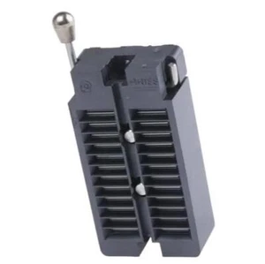 1x 24-6554-10 Aries Electronics 2.54mm 24 Way Through Hole DIP Test IC Socket - Picture 1 of 1