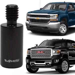 Adaptador de antena Billet negro 7 mm hembra a 6 mm macho para GMC Chevy Chevrolet GMC - Imagen 1 de 6