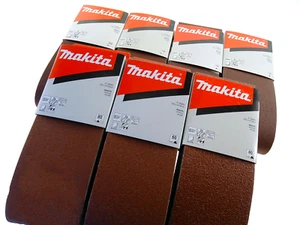   kl  Schleifband Makita 100 x 610mm 1 Pack à 5 Stück versch. Körnungen K40-K240 - Bild 1 von 23