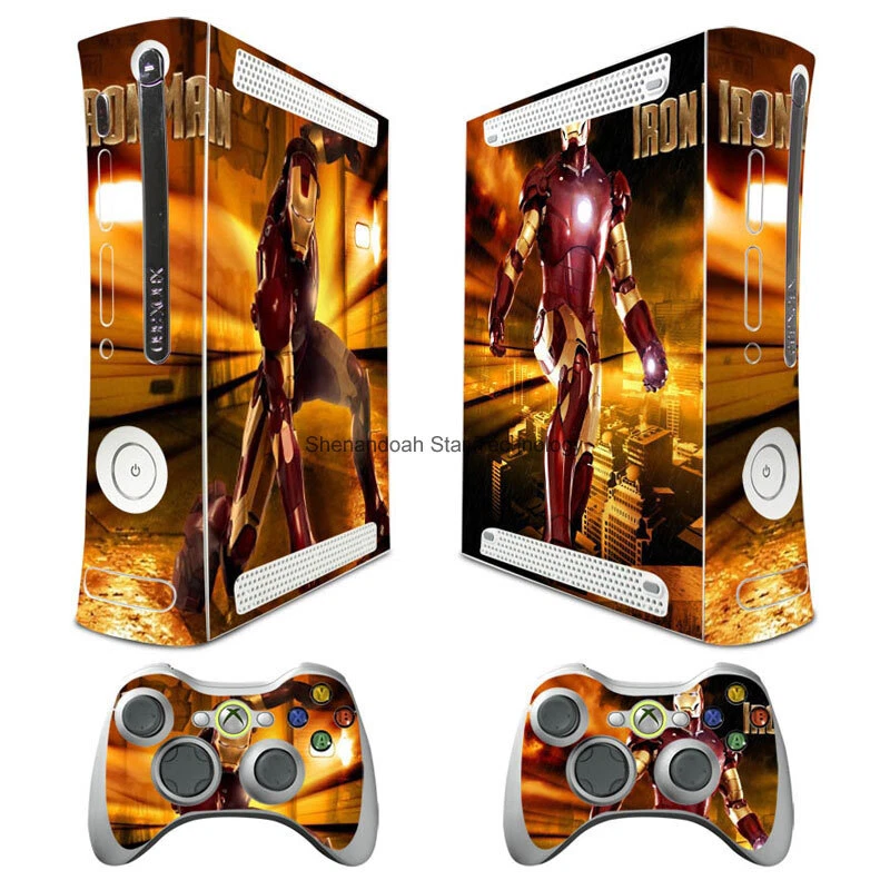 28 Iron Man Vinyl Decal Sticker Case Cover For Xbox360 Console Controller Skin - Image 1 of 1