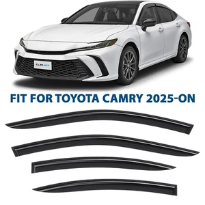 Deflectores de ventana lateral protectores de lluvia para Toyota Camry 2025 sedán IROMPIBLES - Imagen 1 de 10