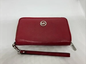 Pulsera desmontable Michael Kors Fulton grande borgoña logotipo “MK” - Imagen 1 de 5