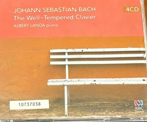 BACH - The Well Tempered Clavier - Albert Landa 4 x CD ABC ex-ABC - Bild 1 von 2