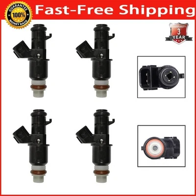 Inyectores de combustible 4 piezas para Honda HR-V 1,8 L L4 2016 2017 2018 2019 2020 2021 2022 Foto 1 de 4