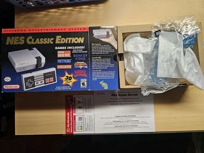 Nintendo NES Mini Classic Edition Box and Inserts Only No System - Image 1 of 4