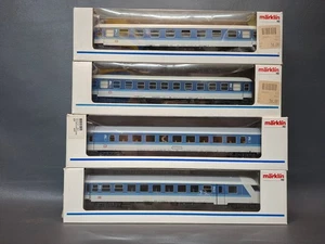 Märklin Steuerwagen und 3 Personenwagen 4327 / 4027 / 402 / 43300 in OVP - Bild 1 von 11