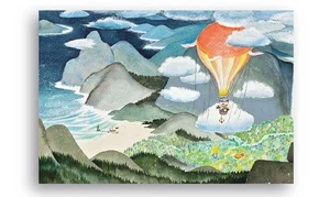 Moomin Magnet Moomin Valley 9.5 x 6.5 cm - Picture 1 of 1