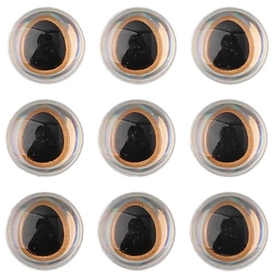 100pcs / Set 3D Olografico Pesca Occhi for Esche Artificiali Adesivi 6/8/10/ - Immagine 1 di 4