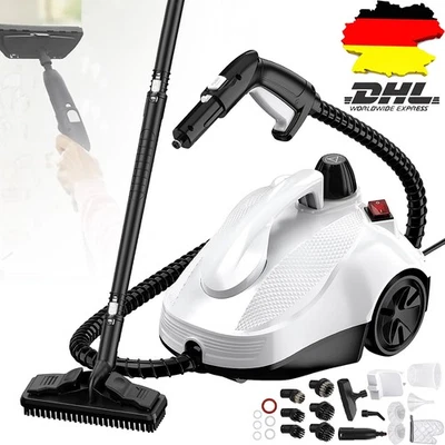 2000 Watt Dampfreiniger 5 Bar Dampfdruck Dampfbesen Reiniger Handdampfreiniger~ - Bild 1 von 4
