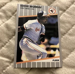 1989 Fleer - #611 Eddie Murray - Bild 1 von 2