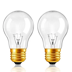 Oven Light Bulb A15 40W 120V 500°F Heat Resistant Appliance Bulb,Refrigerator... - Picture 1 of 7