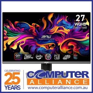 27" MSI MPG 271QRX QD-OLED QHD 360Hz Gaming Monitor - Picture 1 of 2