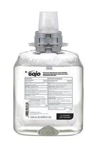 Gojo 5169-04 1250 mL Fragrance Free Foaming Hand Soap Refill - Picture 1 of 10