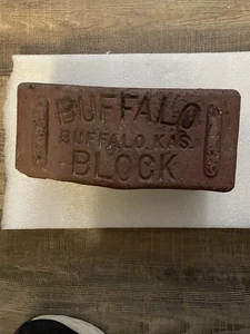 Büffelblock/Ziegel Vintage - Bild 1 von 6