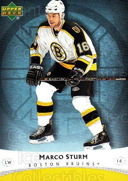 2005-06 Boston Bruins The Boston Globe #1 Marco Sturm - Image 1 of 1