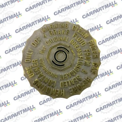  2001 01 Audi A6 Sedan Brake Fluid Expansion Tank Cap Reservoir Recovery OEM Foto 1 de 4