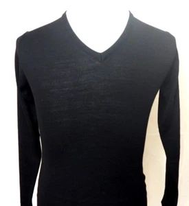 Neu GALVIN GREEN schwarzer Golfpullover aus Wollmischung mit V-Ausschnitt - Small - CARLY - Bild 1 von 6