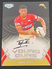 NRL 2023 Elite Young Guns Signature Isaiya Katoa YGS05/17