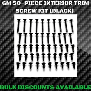 1963-2002 GM E BODY A B Pillar Interior Panel Sun Visor Molding Trim Screws NOS - Picture 1 of 2