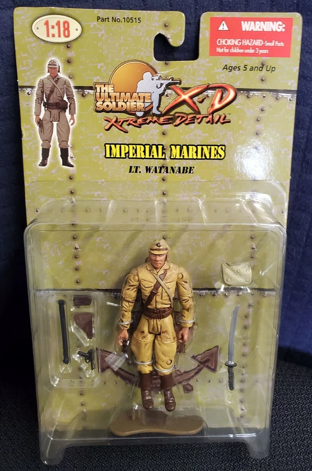 The Ultimate Soldier XD Imperial Marines Lt. Watanabe 1:18 NIB - Image 1 of 1