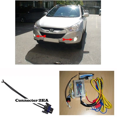 Kit completo de faros antiniebla para Hyundai Tucson IX35 2011 2012 2013 genuino OEM Foto 1 de 4