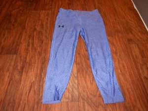 NEW Under Armour girls pants size Y M youth medium cropped leggings - Picture 1 of 4