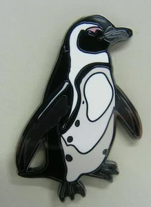 Little Critterz realistische Emaille Pin Anstecker afrikanischer Pinguin LCBP0054 - Bild 1 von 3