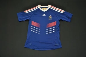 17 x 25 Vintage Frankreich Fußball Trikot Nike blau French Shirt 6722T - Bild 1 von 4