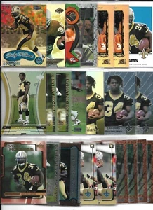 HUGE RICKY WILLIAMS 52 ROOKIE RC CARD 40 DIFFERENT LOT w/ 1 #ed & 4 INSERTS - Picture 1 of 2
