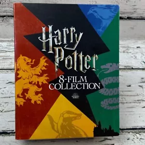 Harry Potter Complete 8-Film Collection Blu-ray Box Set Hogwarts Houses Edition - Picture 1 of 10