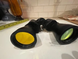 Binoculares de colección Emerson 7x50 con cubiertas de lentes caza observación de aves senderismo - Imagen 1 de 16