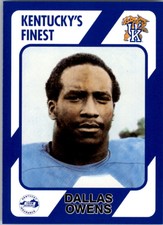 1989-90 Kentucky Collegiate Collection #183 Dallas Owens