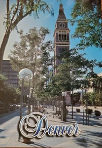 16th Street Mall D & F Tower Denver Colorado Postkarte 2000er - Bild 1 von 2