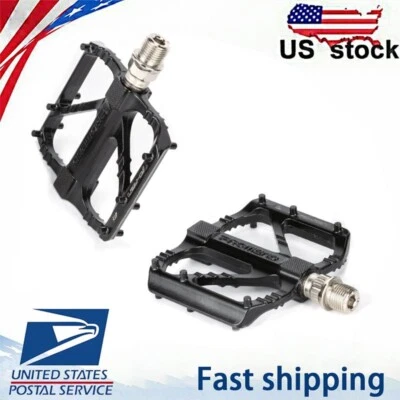 MTB Road Bike Pedals 9/16" Aluminum Alloy Sealed Bearing Pedals MTB BMX Bicycle - Image 1 of 4