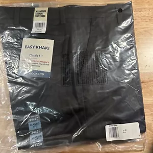 Dockers Men's Easy Khaki Classic Fit Pants Dark Brown 34x30 New - Picture 1 of 6