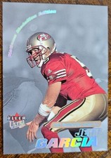 2001 FLEER ULTRA JEFF GARCIA PLATINUM MEDALLION EDITION SP CARD /50 NM-MT *YCC*