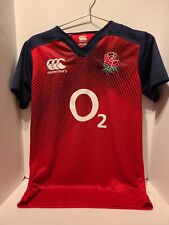 Canterbury England O2 Rugby Jersey  Shirt RARE Age 14 years Childs