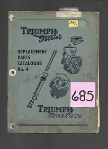 Triumph 1956-57 Terrier Tiger Cub Replacement Parts #685 - Foto 1 di 1