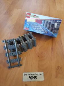 LEGO 4515 - 9V gerade Schienen Gleise Straight Tracks Rails Train Auswahl - TOP