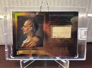2024 Eternal Cuts World Relic Montesquieu #47/99 Authentic Relic - Bild 1 von 4