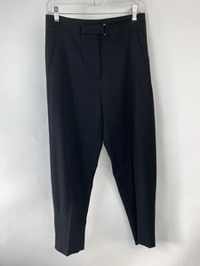 STELLA MCCARTNEY Black Crepe Wide Leg Slacks/Pants Size 38 - Picture 1 of 9