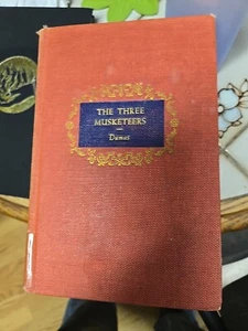 World's Greatest Literature The Three Musketeers by Alexander Dumas 1949 Red EXC - Picture 1 of 24