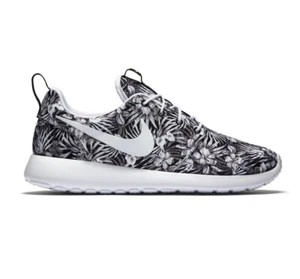 Nike Roshe One Print - 2016 - Floral - Black White - Größe UK 8,5 (EU 43) US 9,5 - Bild 1 von 13