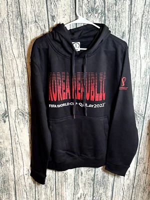 South Korea FIFA World Cup 2022 Qatar Hoodie Sweatshirt Men's Size L - Image 1 of 4